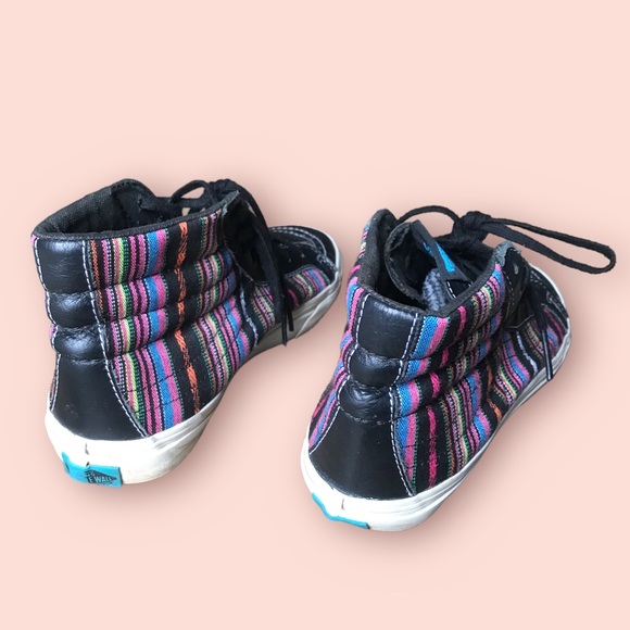 Unisex Vans leather upper sk8-hi vintage skateboarding shoes W’size 8 M’… - Picture 6 of 7